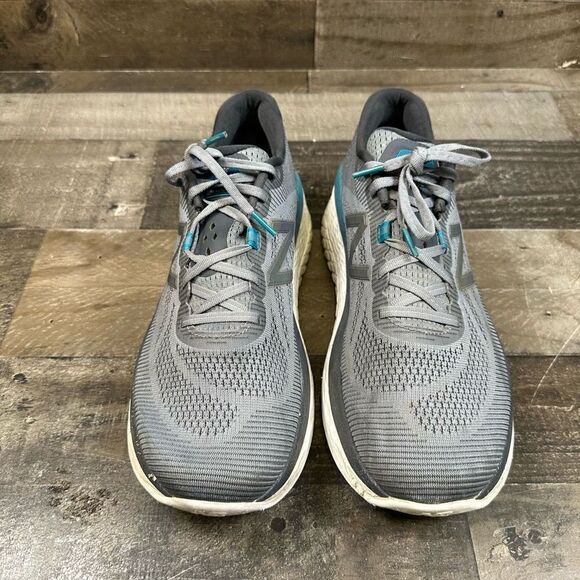 New Balance Men’s Size 12.5 Fresh Foam V1 Athletic Sneakers Grey Running Shoes main image 4